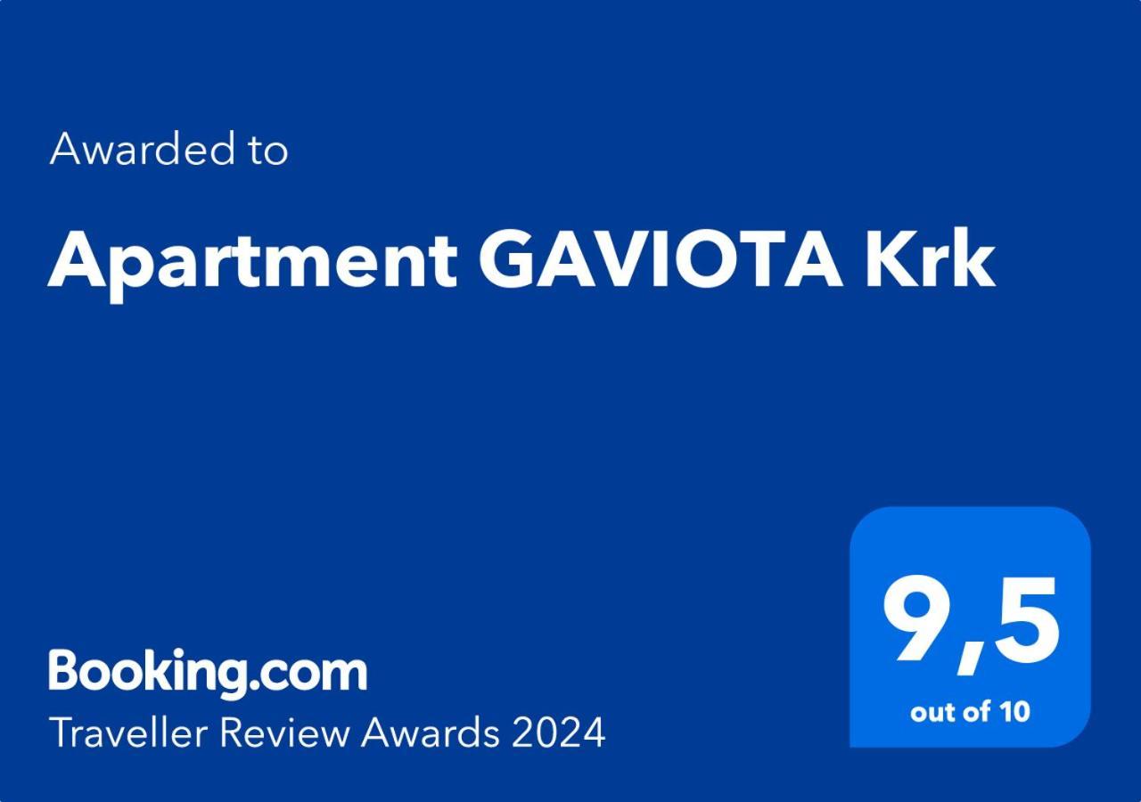 Apartment Gaviota Krk Крк Экстерьер фото