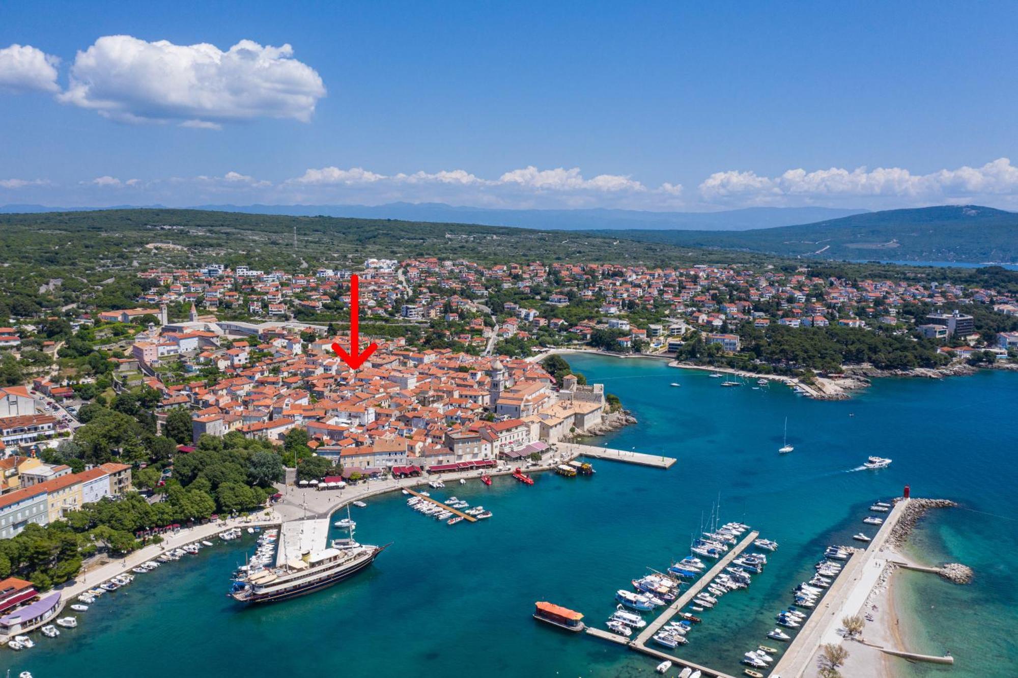 Apartment Gaviota Krk Крк Экстерьер фото